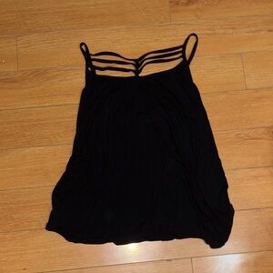 torrid Black Multi-Strap Tank Top